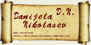 Danijela Nikolašev vizit kartica